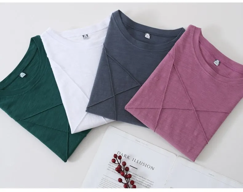 Stylemein - Cotton T-shirt for women | Ladies cotton T-shirts