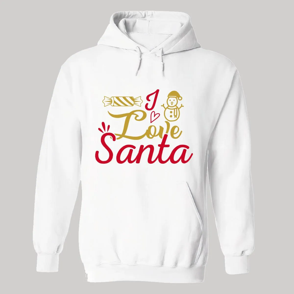 Sudadera Navideña Hombre Deportiva Hoodie 050