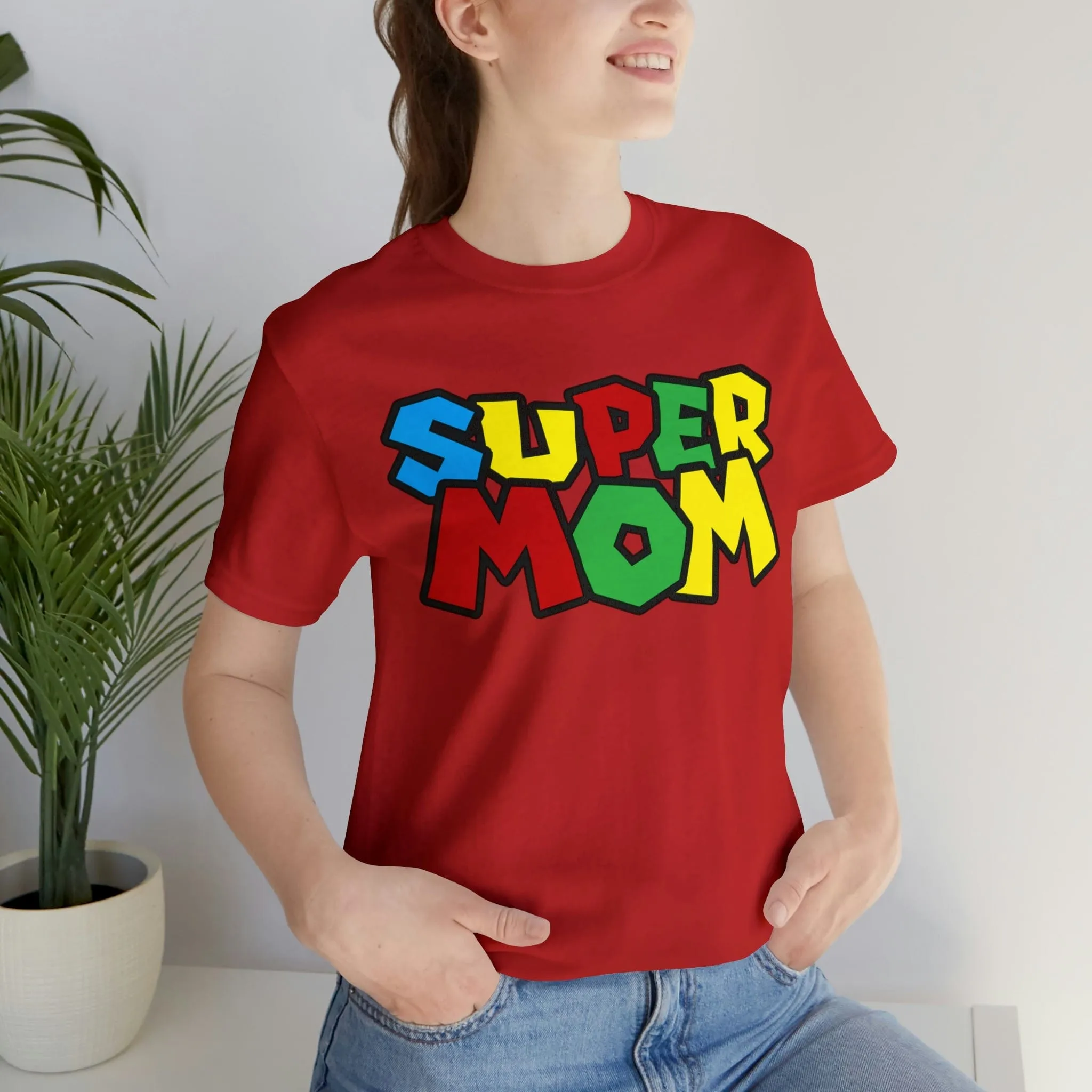 Super Mom Deluxe Unisex Shirt