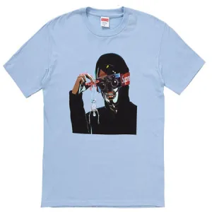 Supreme Creeper Tee- Light Blue