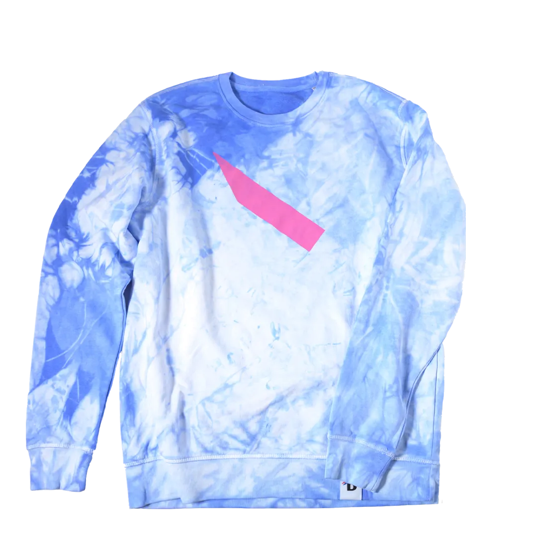 Sweater “Clouds” - sky blue