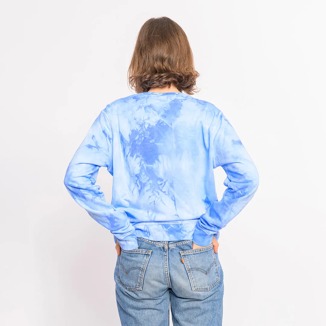 Sweater “Clouds” - sky blue