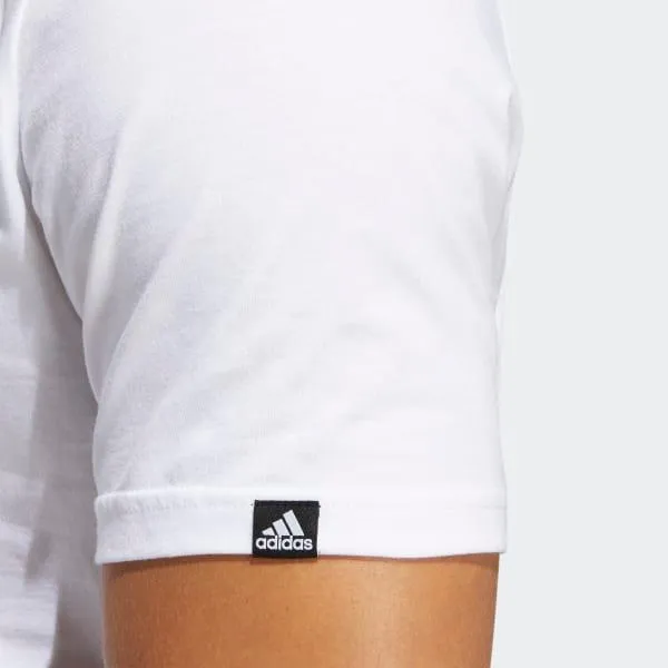T-SHIRT ADIDAS UOMO MAGLIA TRAINING FITNESS BIANCA COLORS