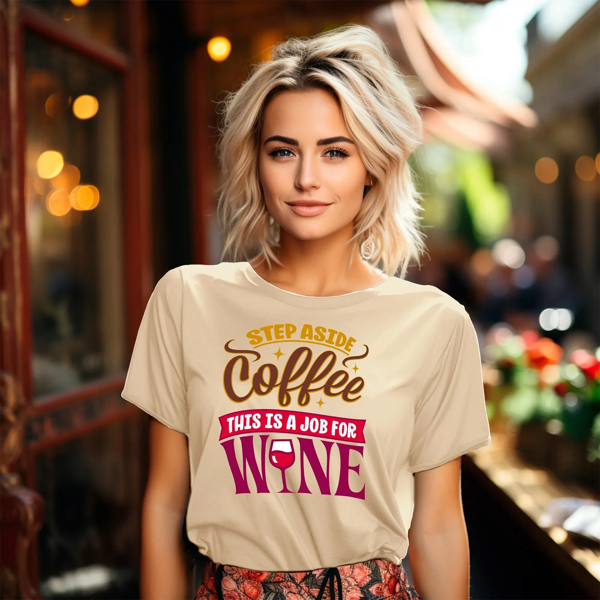T-Shirt - Step Aside Coffee