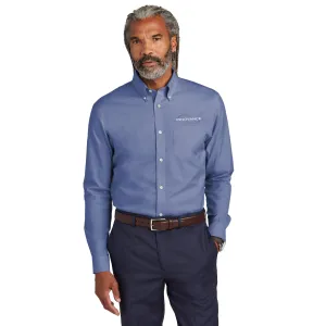 [TALL] Brooks Brothers - Wrinkle-Free Stretch Pinpoint Shirt. TBB18000.