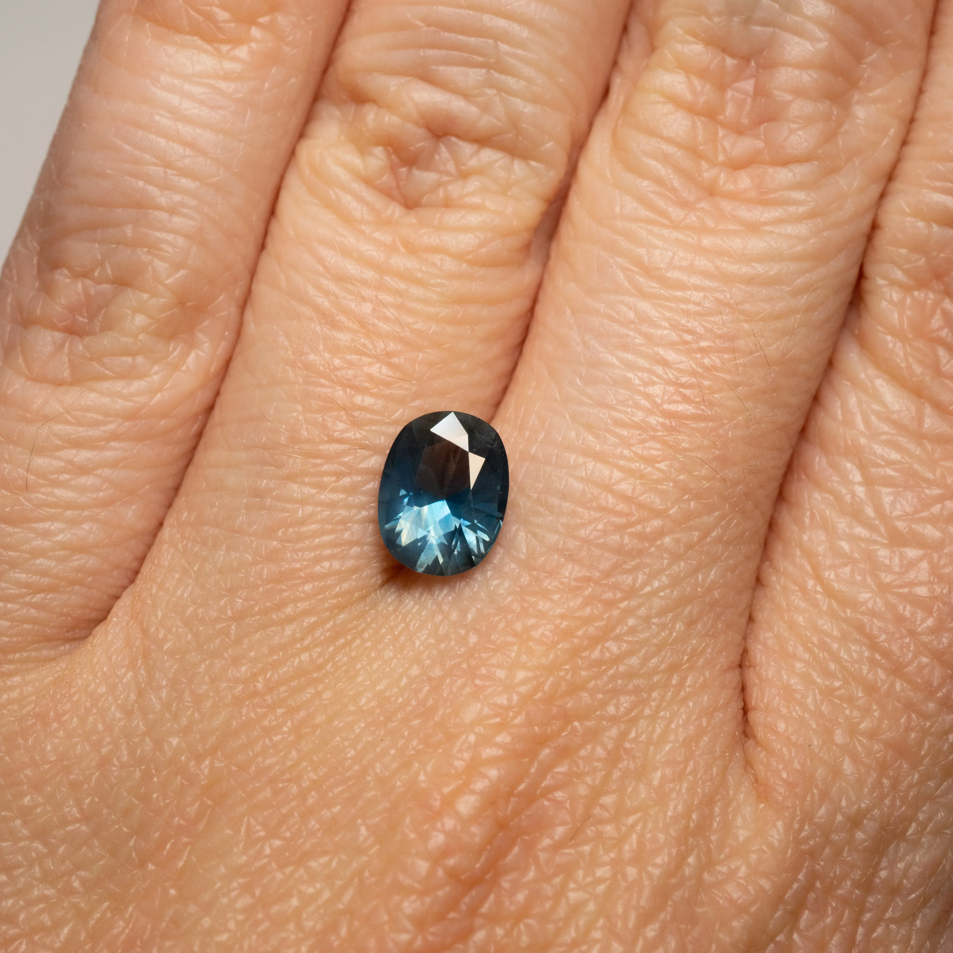 Teal-Blue Oval Sapphire | 1.68ct | Madagascar Origin