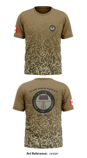 Team Sofa Sniper Store 1 Core Men's SS Performance Tee - Lw9qRP