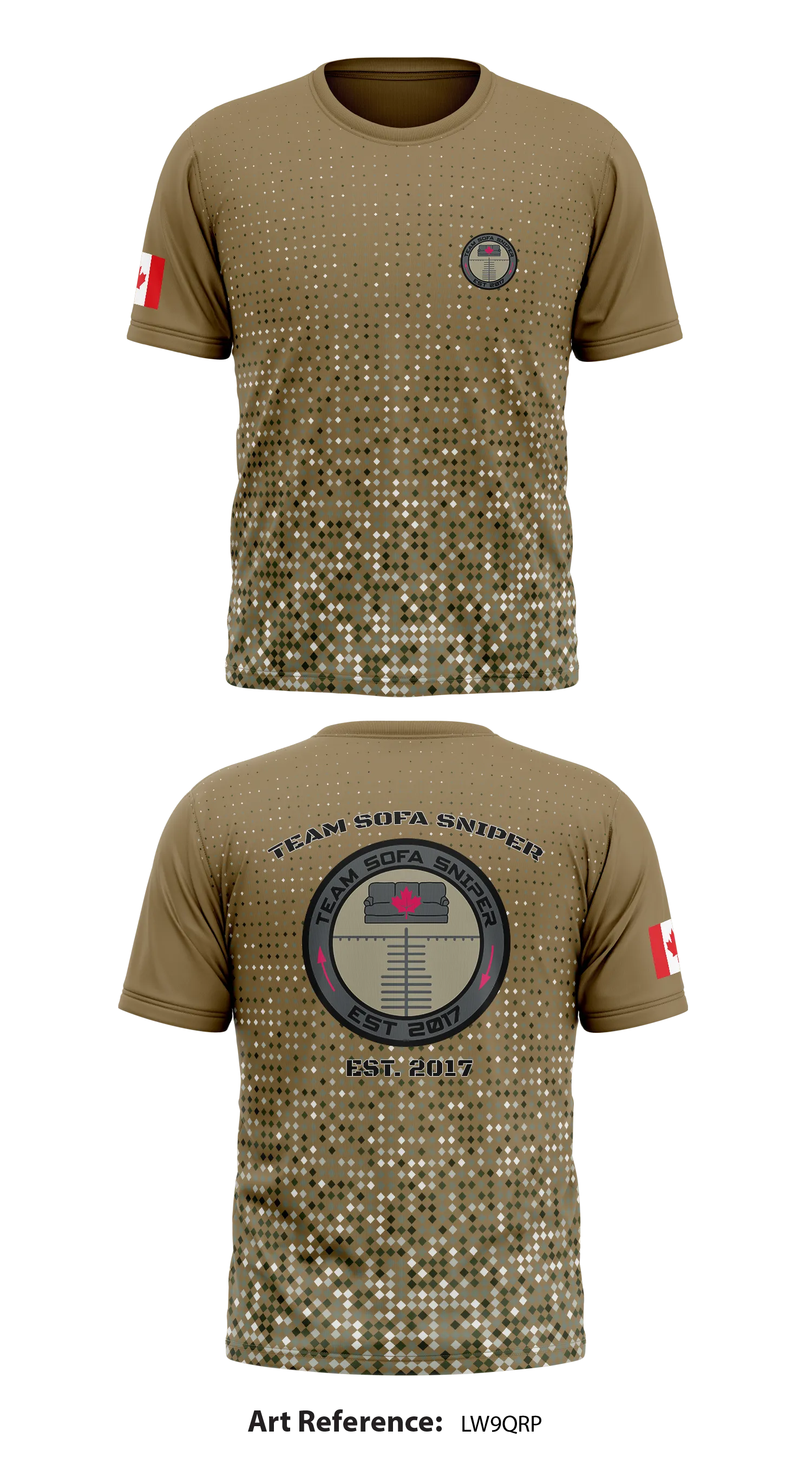 Team Sofa Sniper Store 1 Core Men's SS Performance Tee - Lw9qRP
