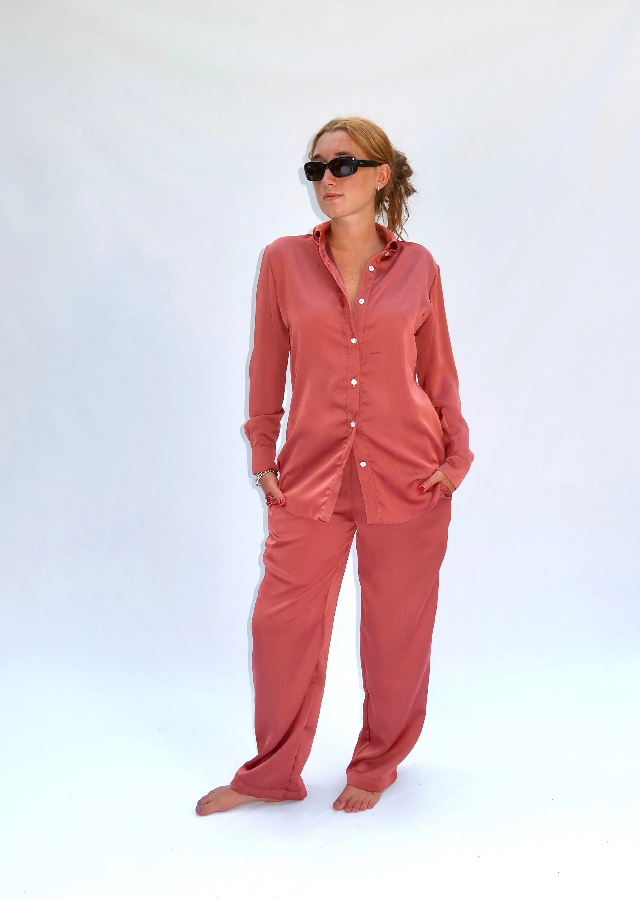 Terracotta Luster Top