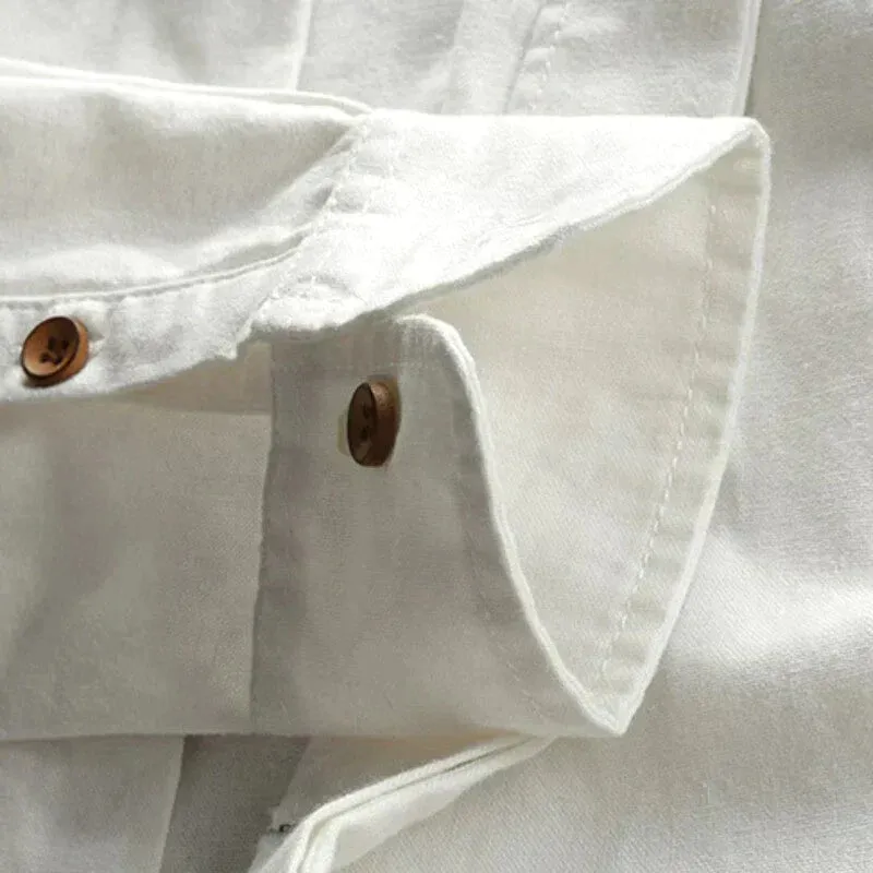 The Benjamin™ | Stylish Men's Slim Fit Shirt with Stand-up Collar