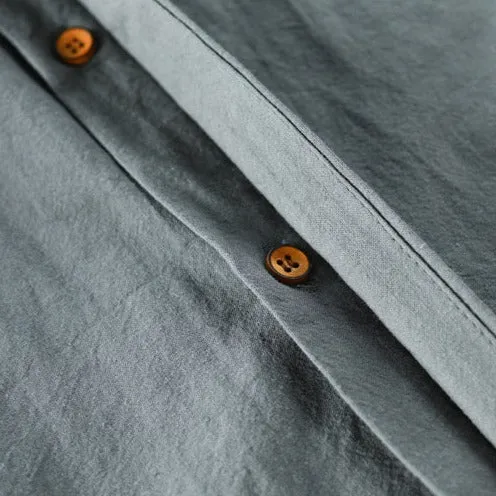 The Benjamin™ | Stylish Men's Slim Fit Shirt with Stand-up Collar