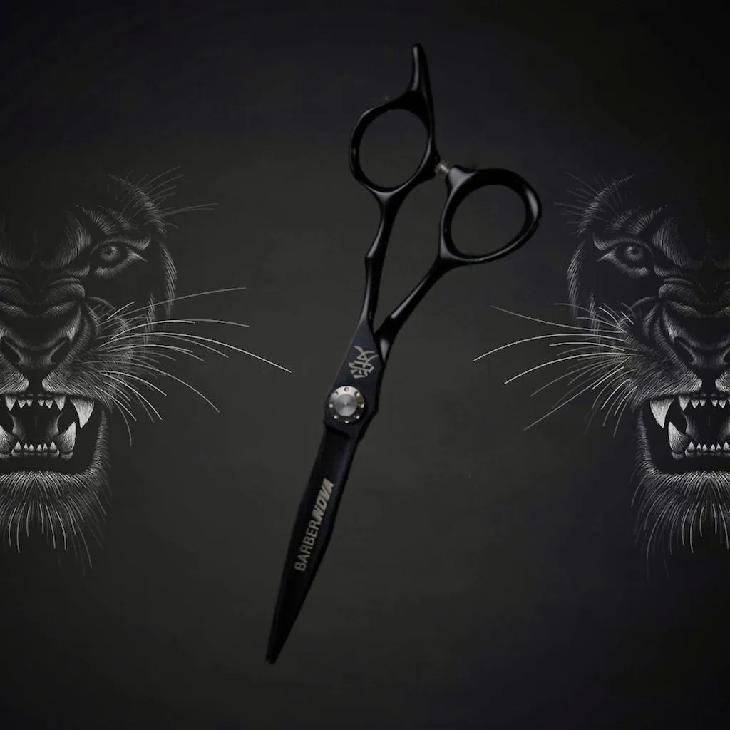The Black Panther Nova Black Styling Japanese Shear 8 Inch
