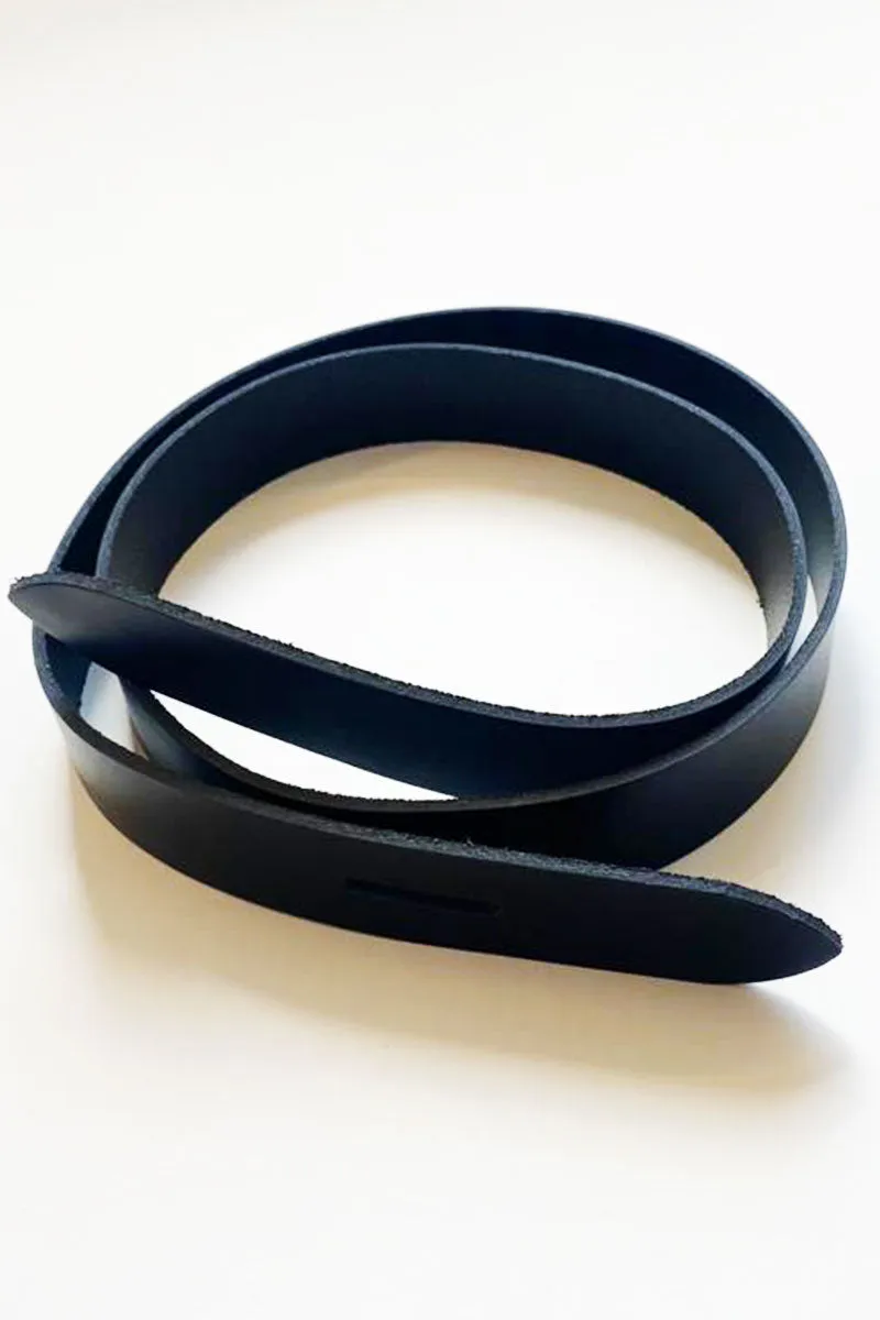The Easy Leather Belt - Black