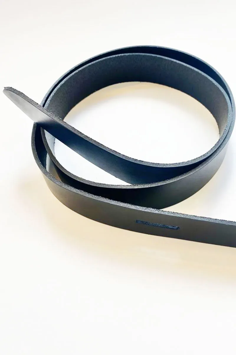 The Easy Leather Belt - Black