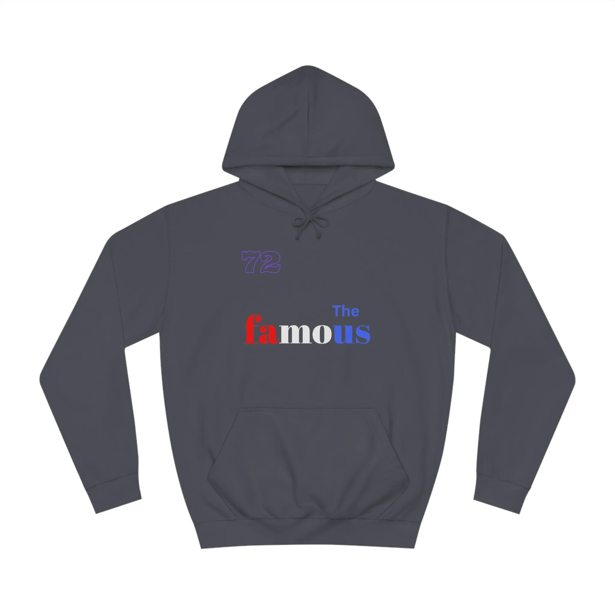 'THE FAMOUS' Unisex College Hoodie