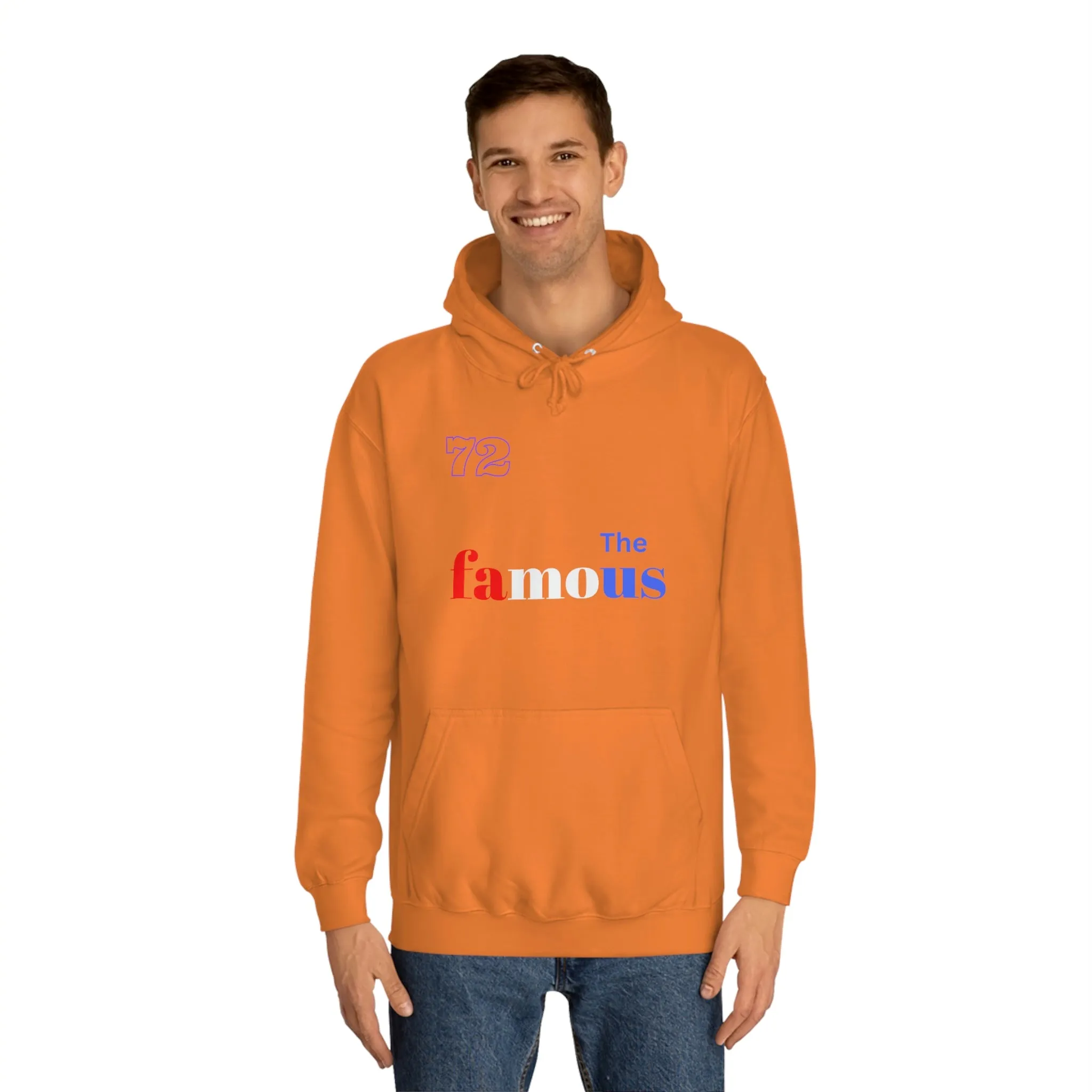 'THE FAMOUS' Unisex College Hoodie