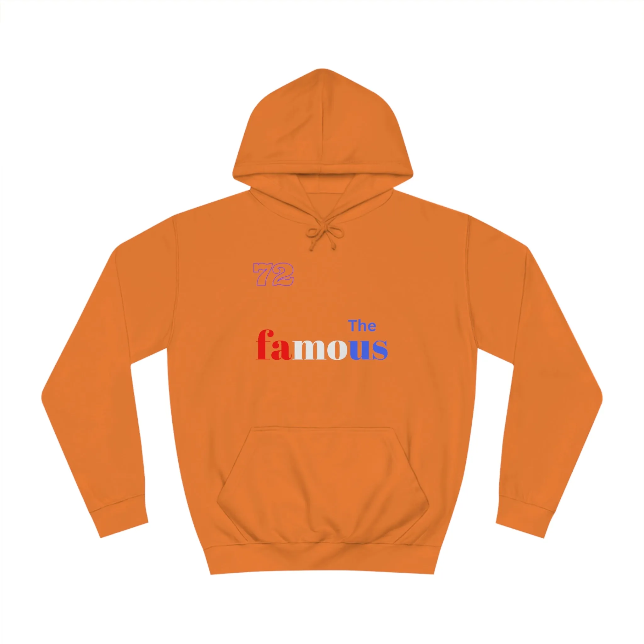 'THE FAMOUS' Unisex College Hoodie