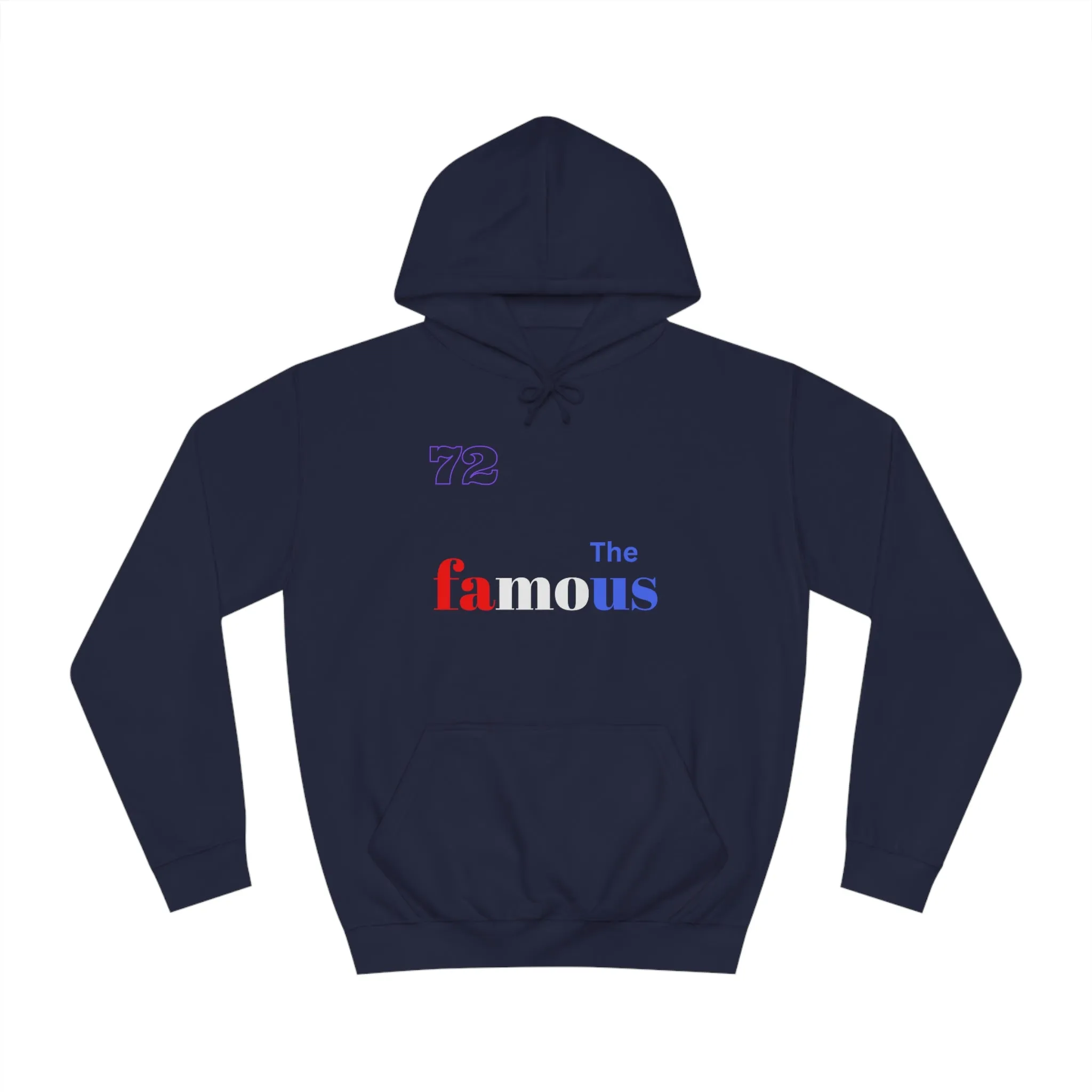 'THE FAMOUS' Unisex College Hoodie