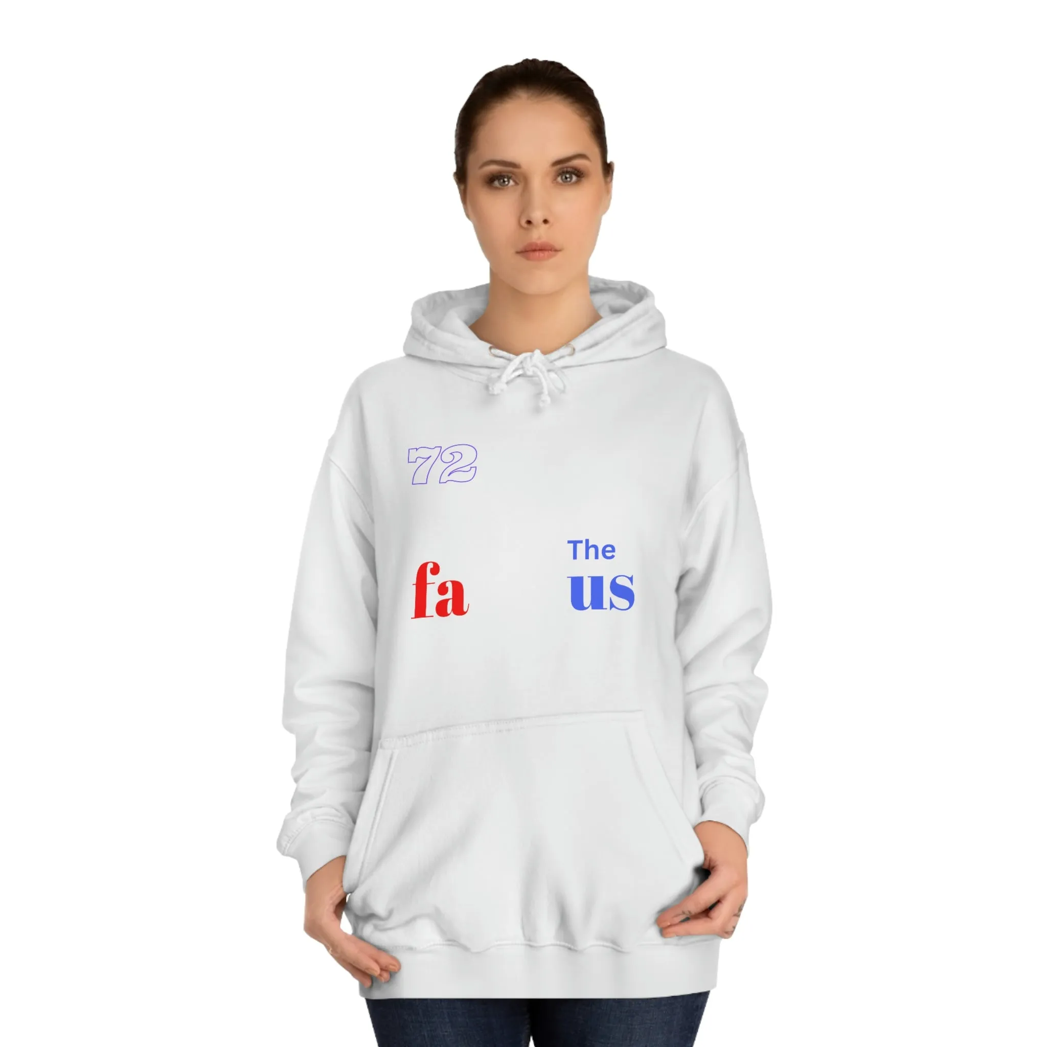 'THE FAMOUS' Unisex College Hoodie