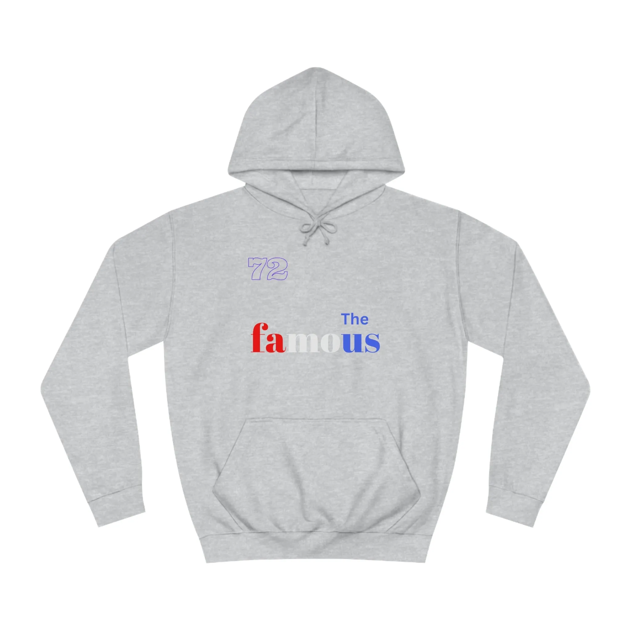 'THE FAMOUS' Unisex College Hoodie