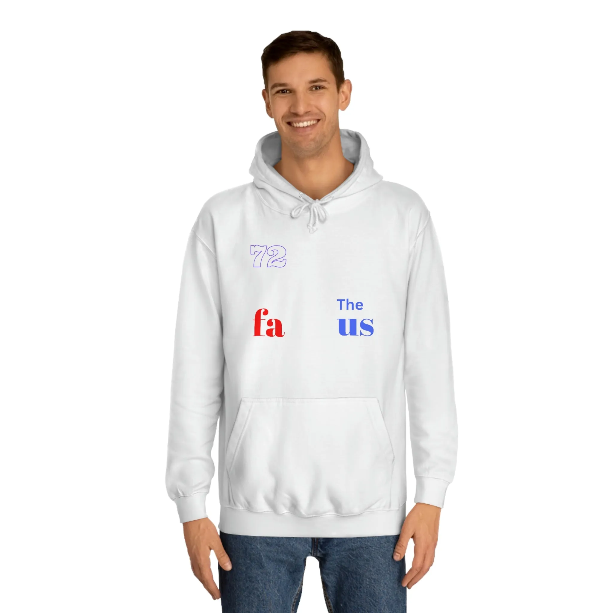 'THE FAMOUS' Unisex College Hoodie