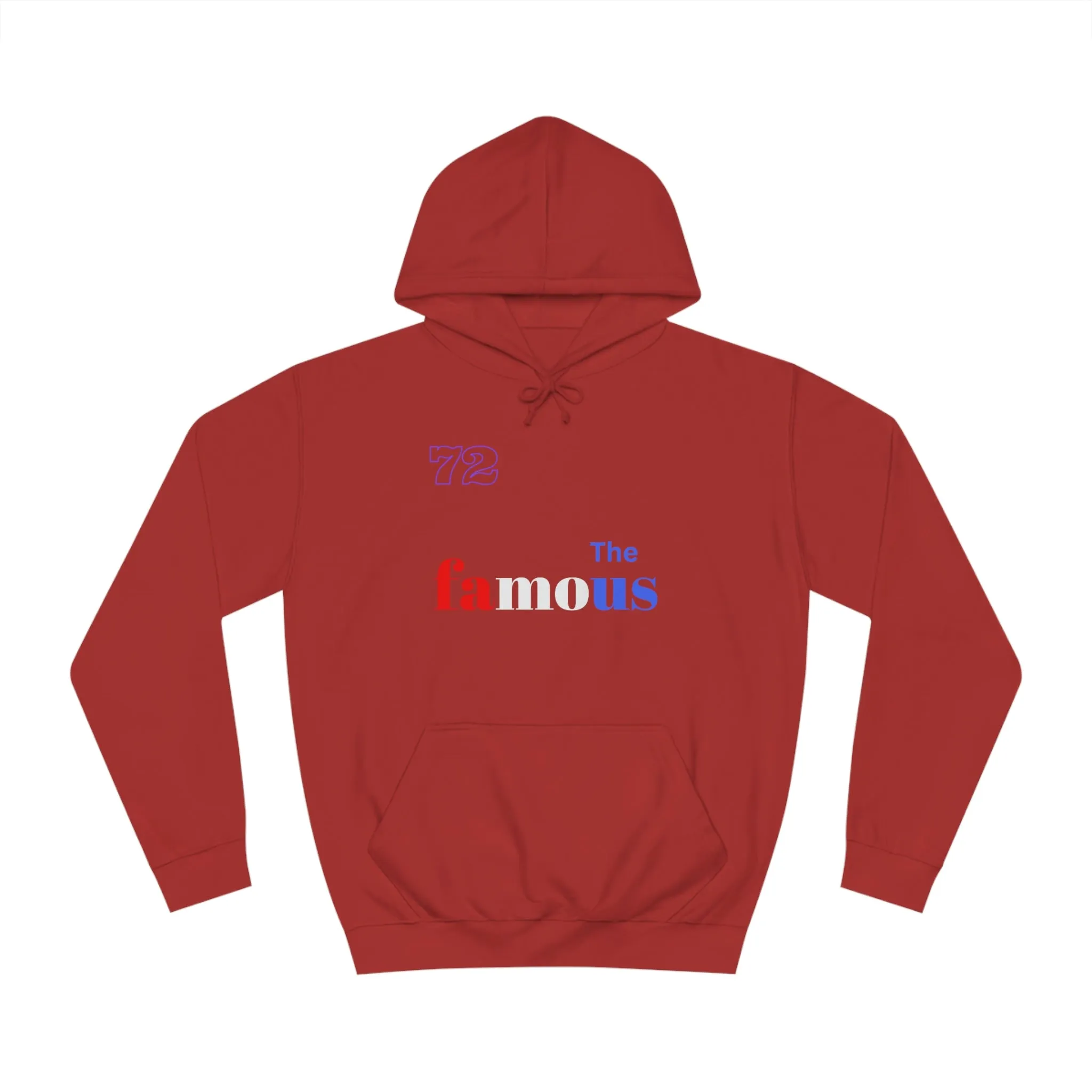 'THE FAMOUS' Unisex College Hoodie