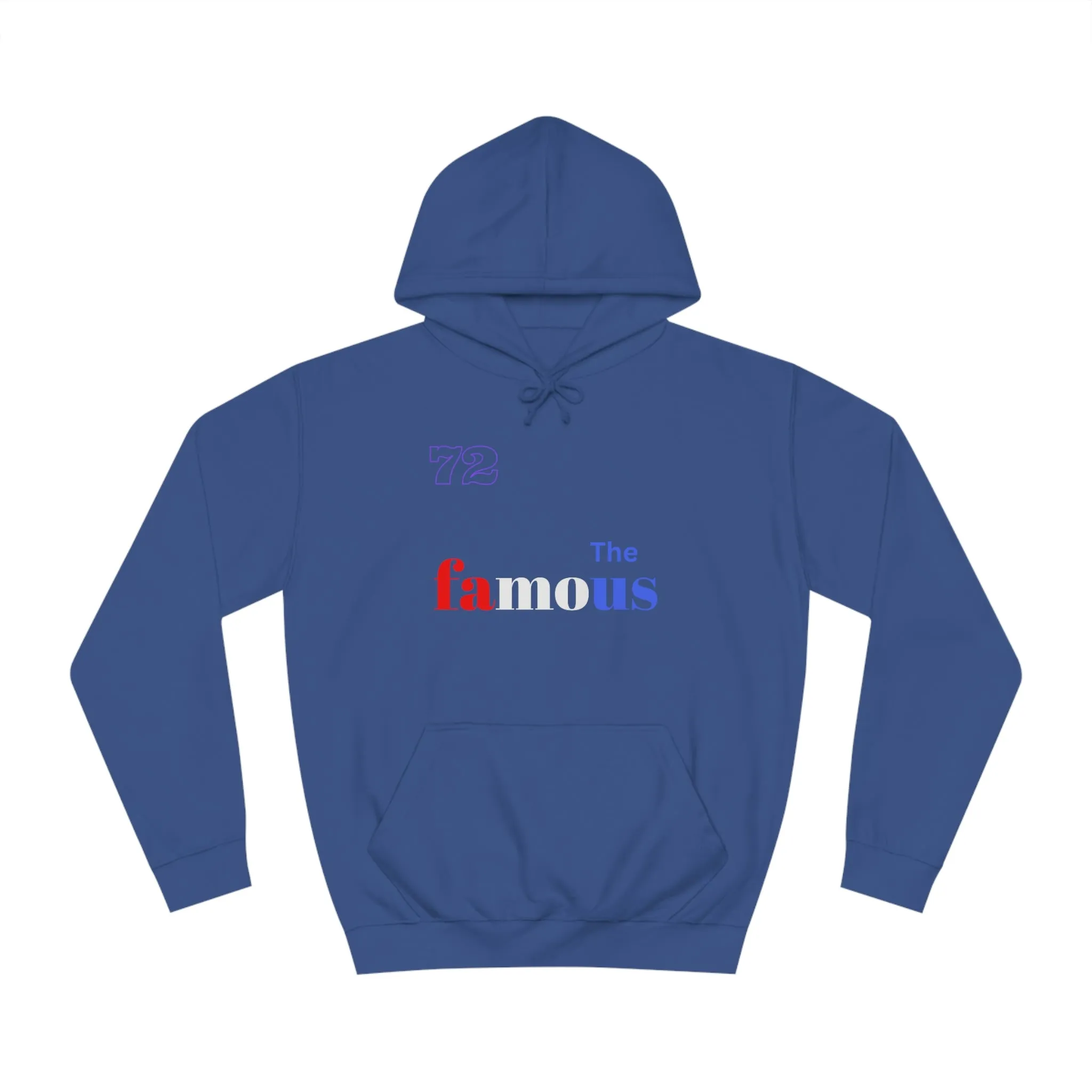 'THE FAMOUS' Unisex College Hoodie