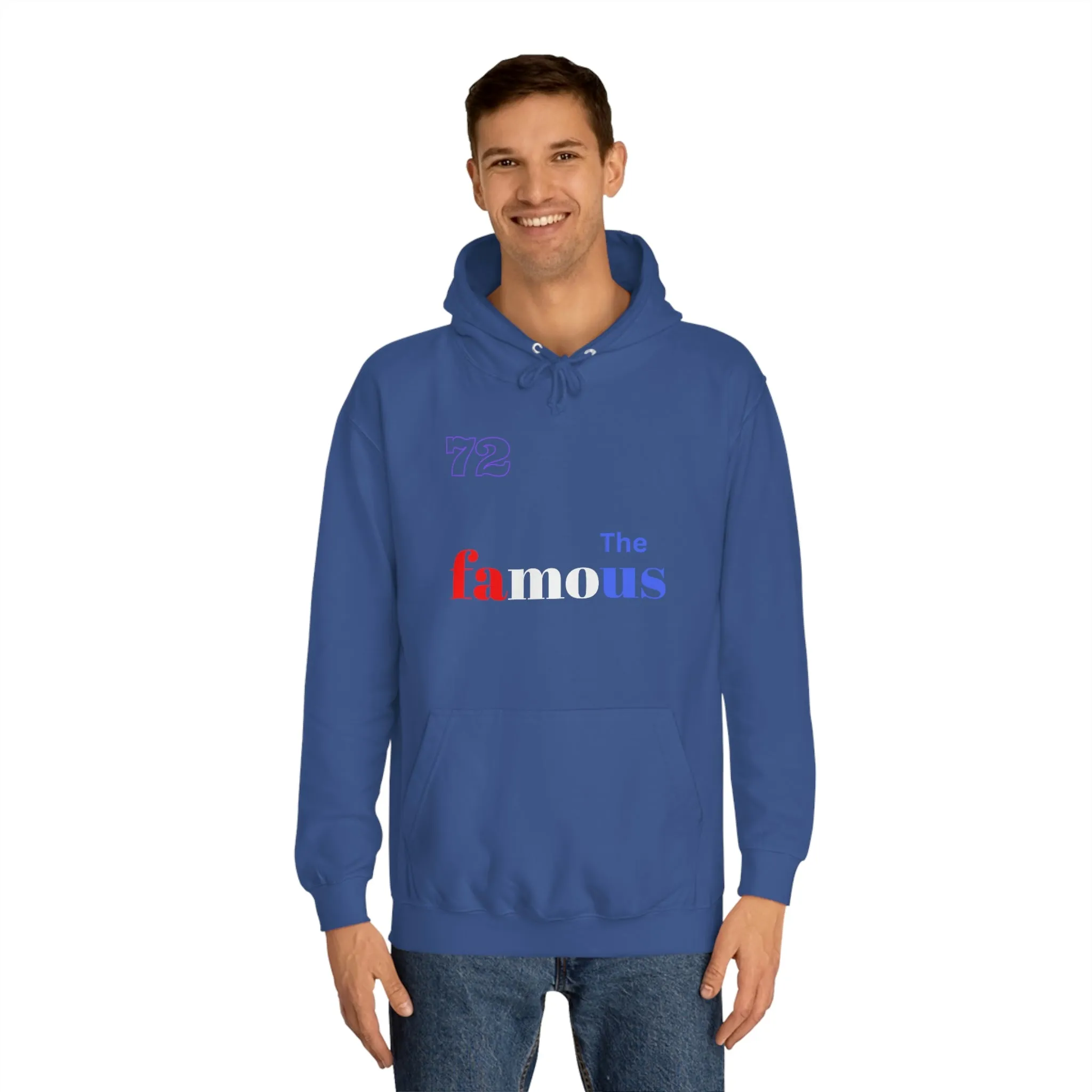 'THE FAMOUS' Unisex College Hoodie