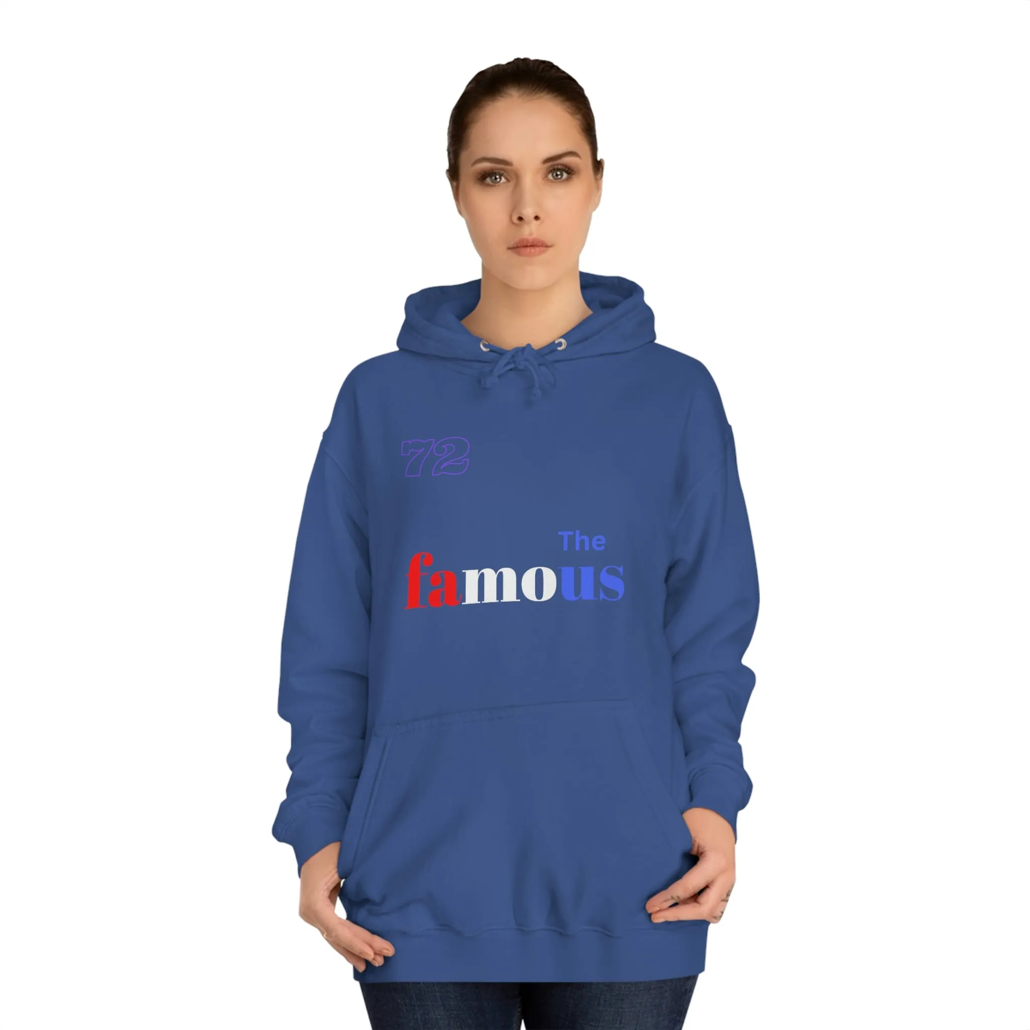 'THE FAMOUS' Unisex College Hoodie