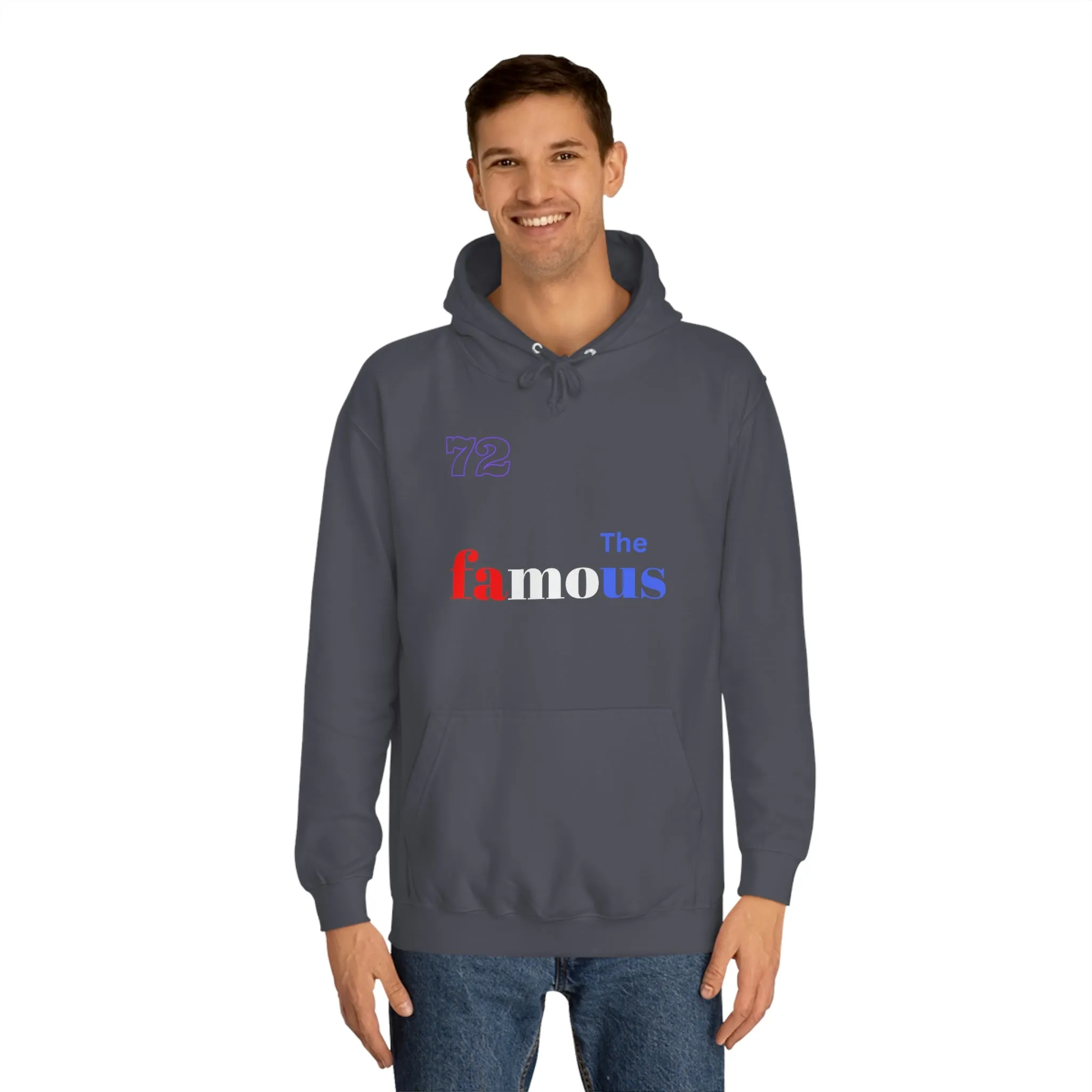 'THE FAMOUS' Unisex College Hoodie