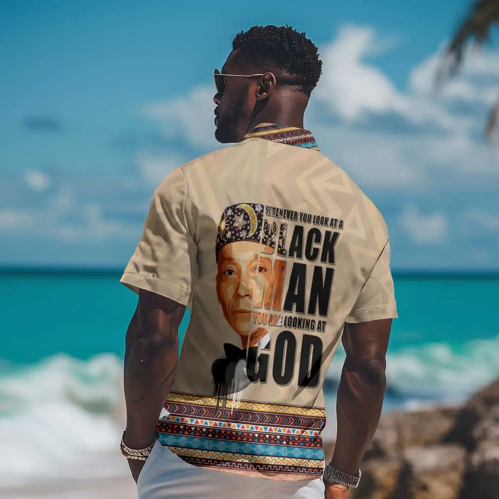 The Most Honorable Elijah Muhammad Hawaiian Shirt Black Man DT02