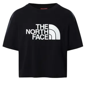The North Face W Cropped Easy Tee Damen TNF Black