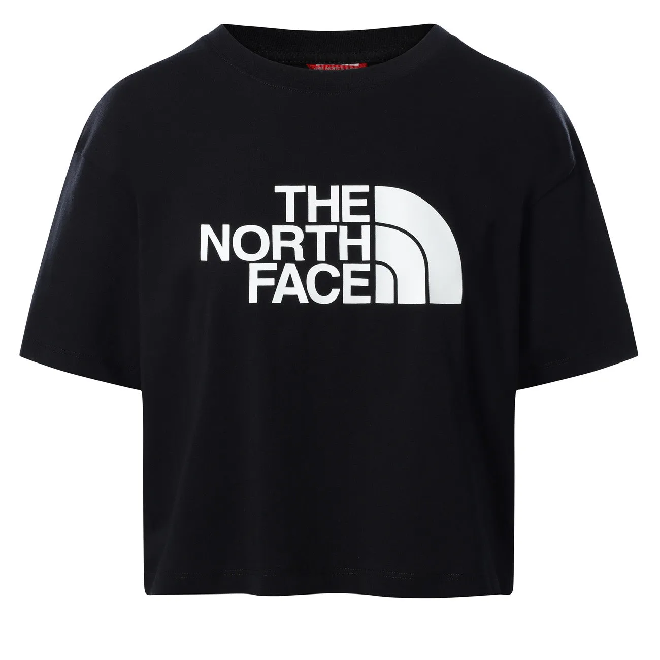 The North Face W Cropped Easy Tee Damen TNF Black