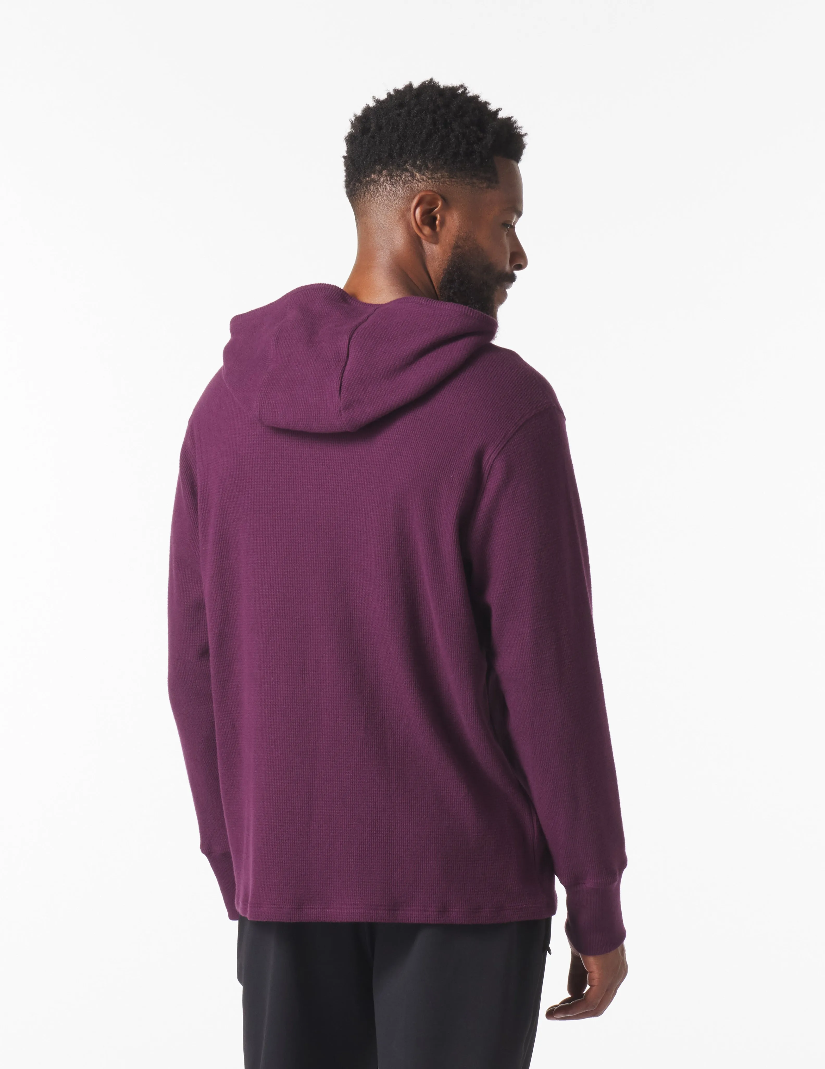 Thermasof Hoodie: Mulberry