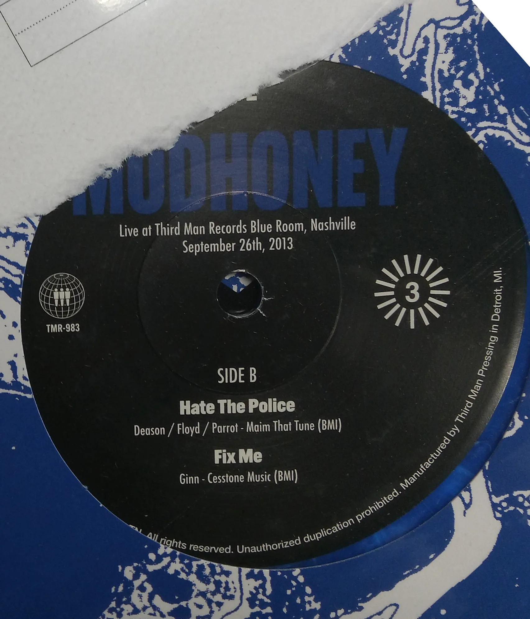 Third Man Records Vault 60 Jack White, Dinosaur Jr., Mudhoney, Witch Live Vi