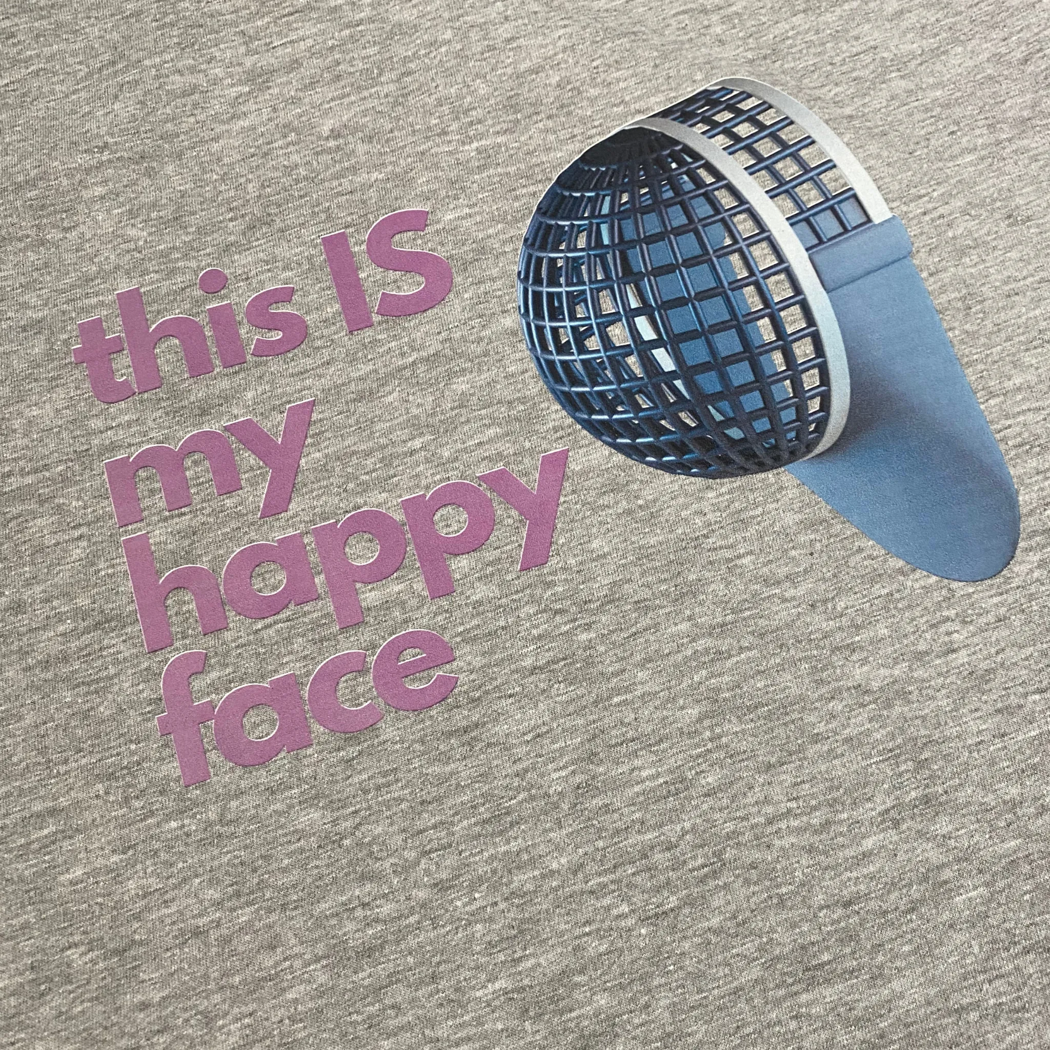This Is My Happy Face, in pink - Adult