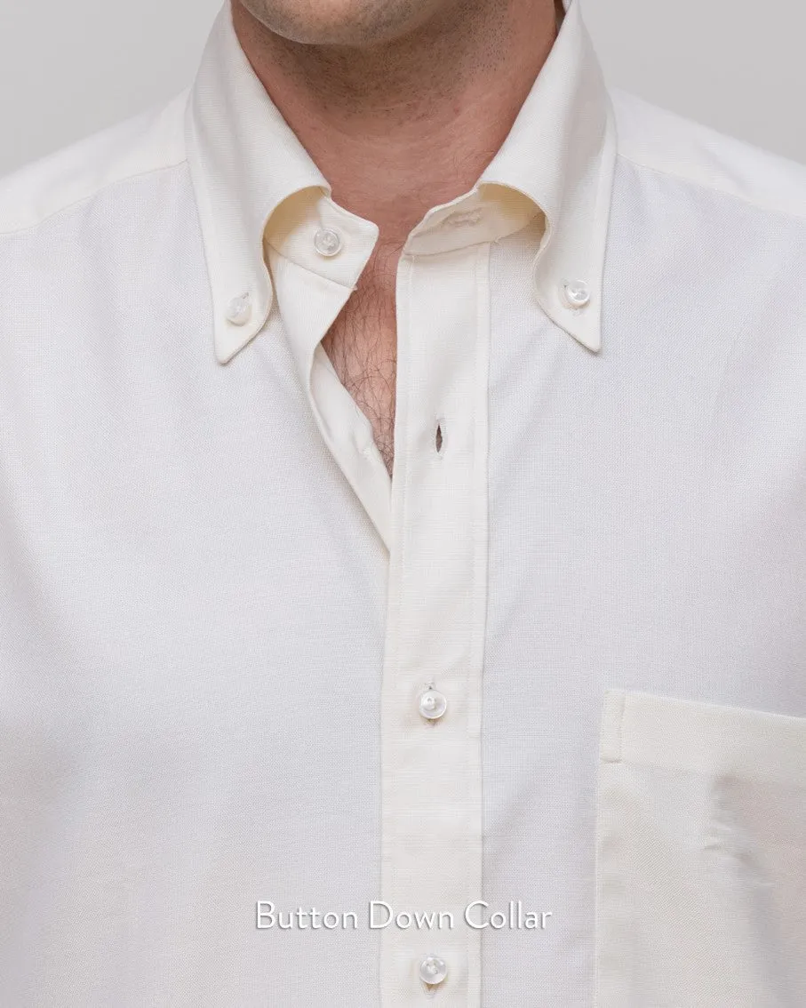 Thomas Mason Light Blue Stripe Non-Iron Poplin 120s