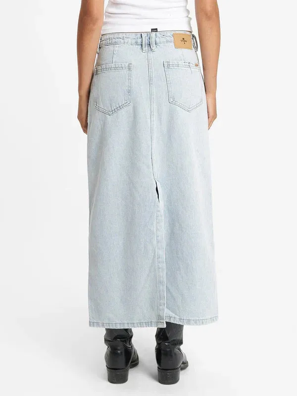 THRILLS // Frankie Skirt FADED DUST BLUE