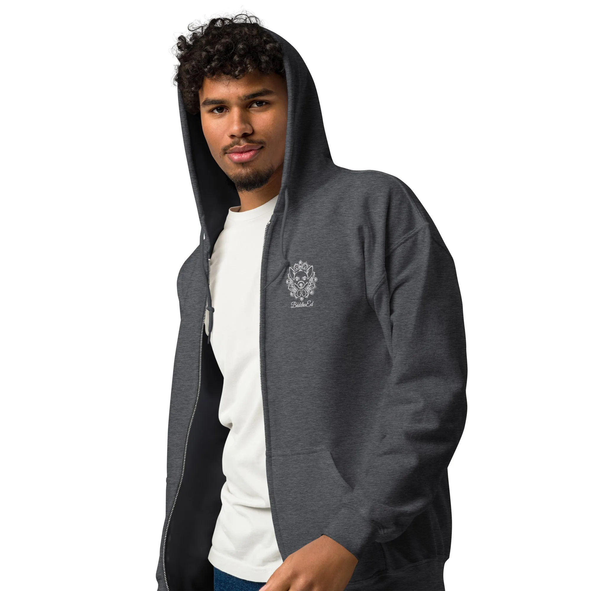 Throw Me to the Wolves Unisex heavy blend zip hoodie