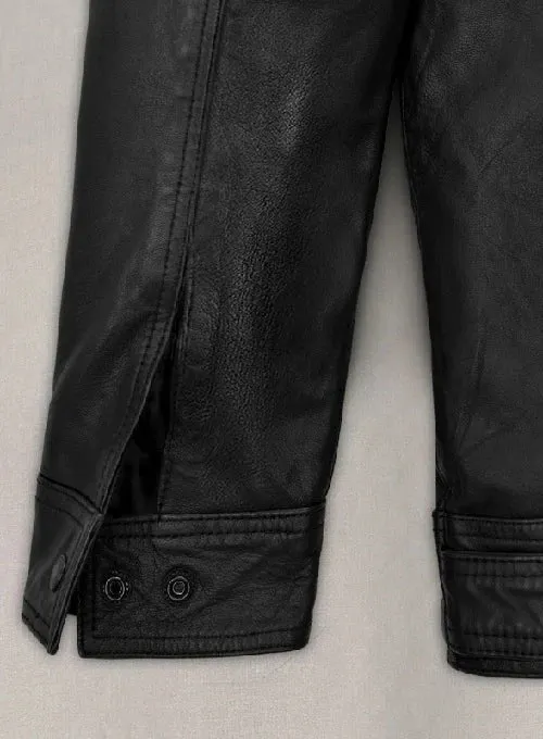 Tom Holland Uncharted Black Leather Jacket