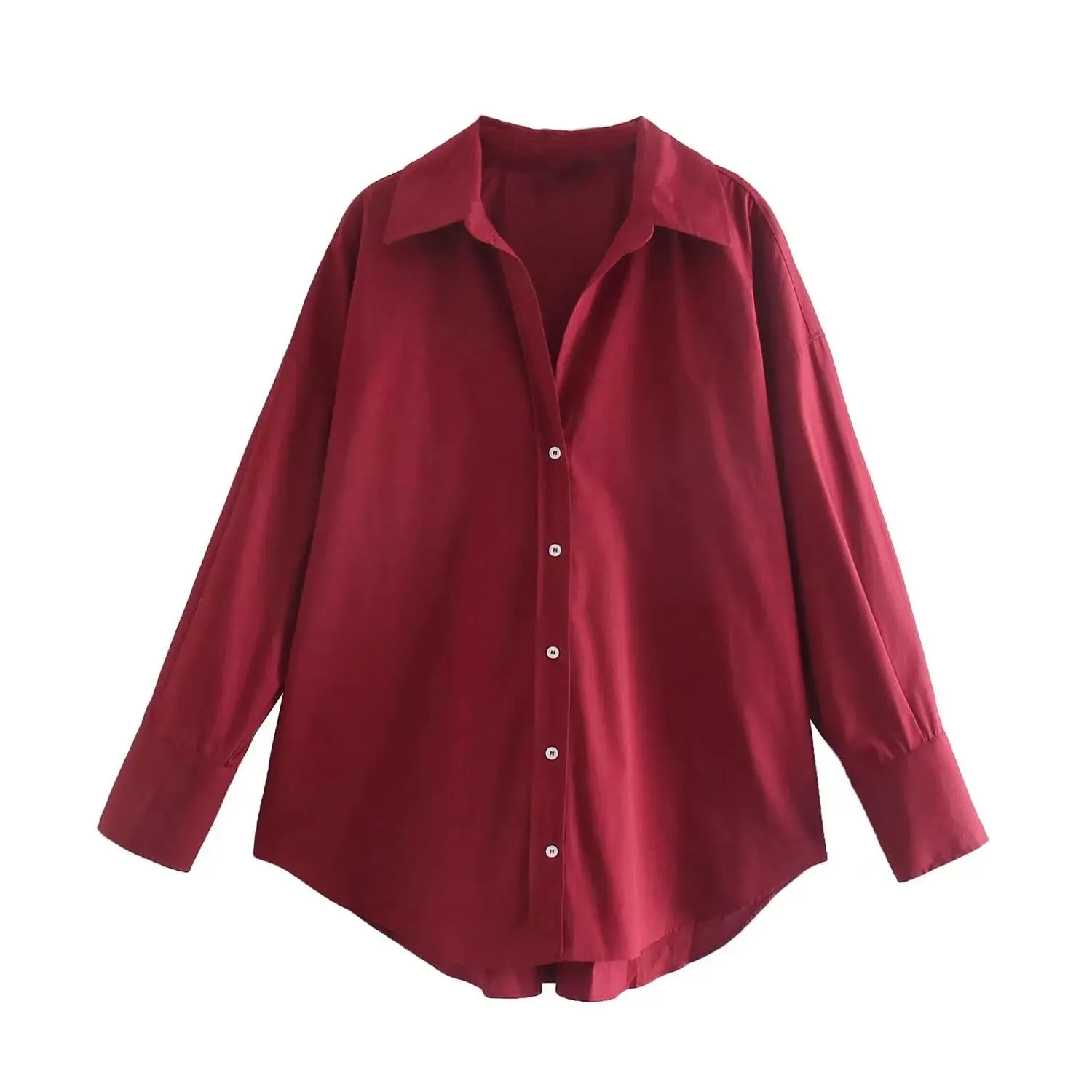 TRAF Women Multicolour Button Up Shirt