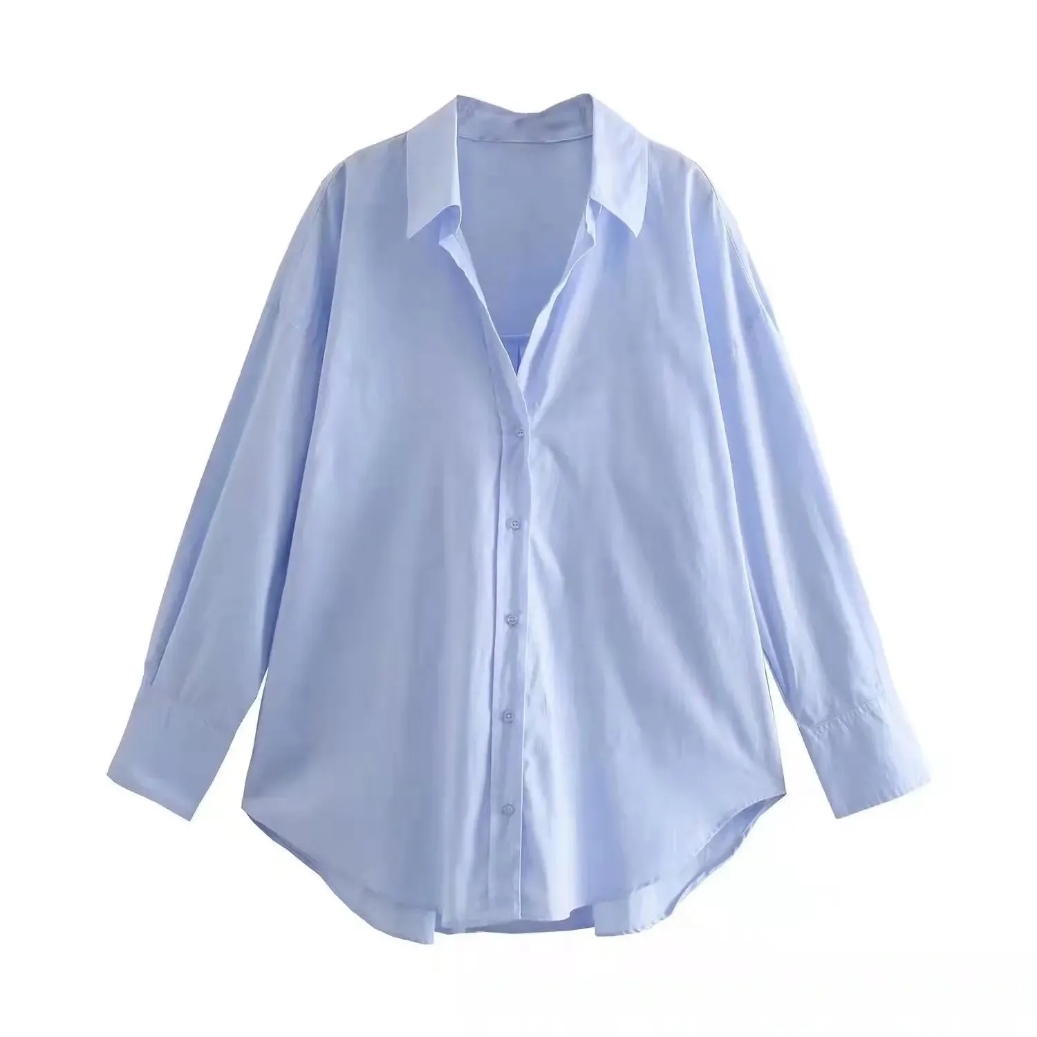 TRAF Women Multicolour Button Up Shirt