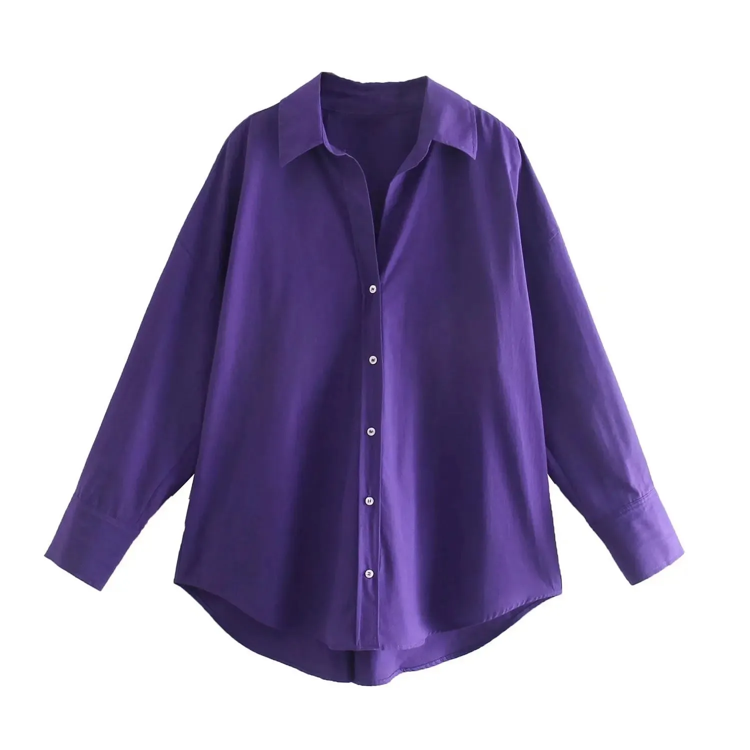 TRAF Women Multicolour Button Up Shirt