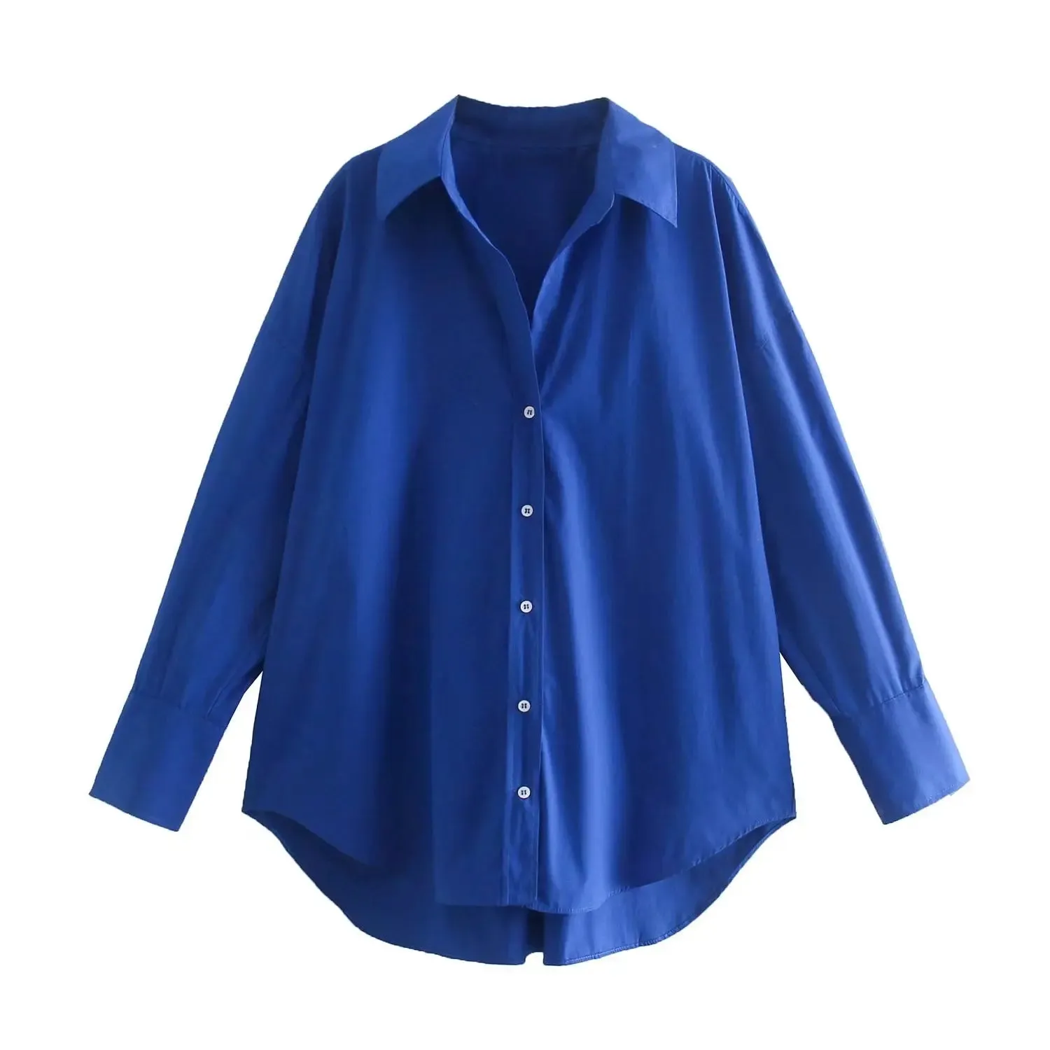 TRAF Women Multicolour Button Up Shirt