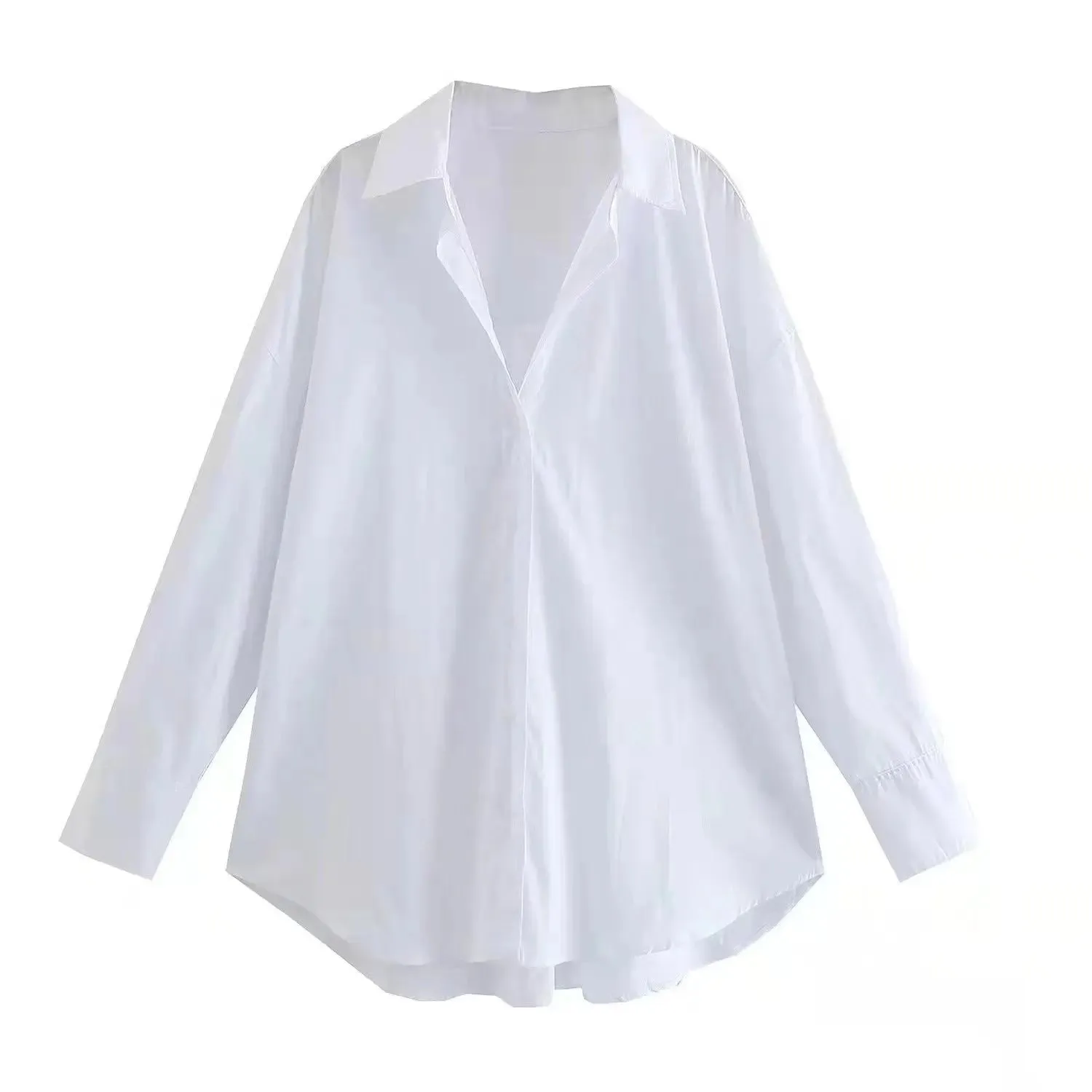 TRAF Women Multicolour Button Up Shirt