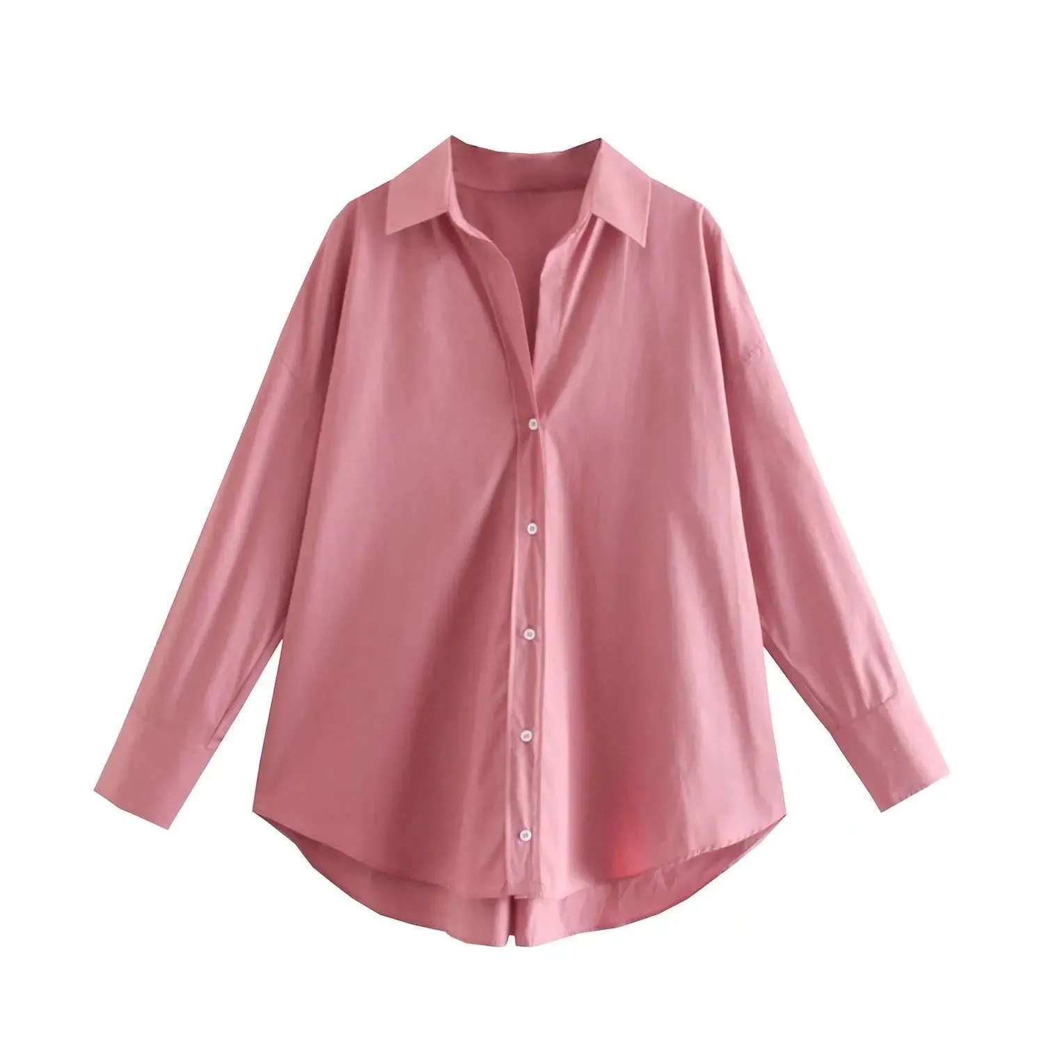 TRAF Women Multicolour Button Up Shirt
