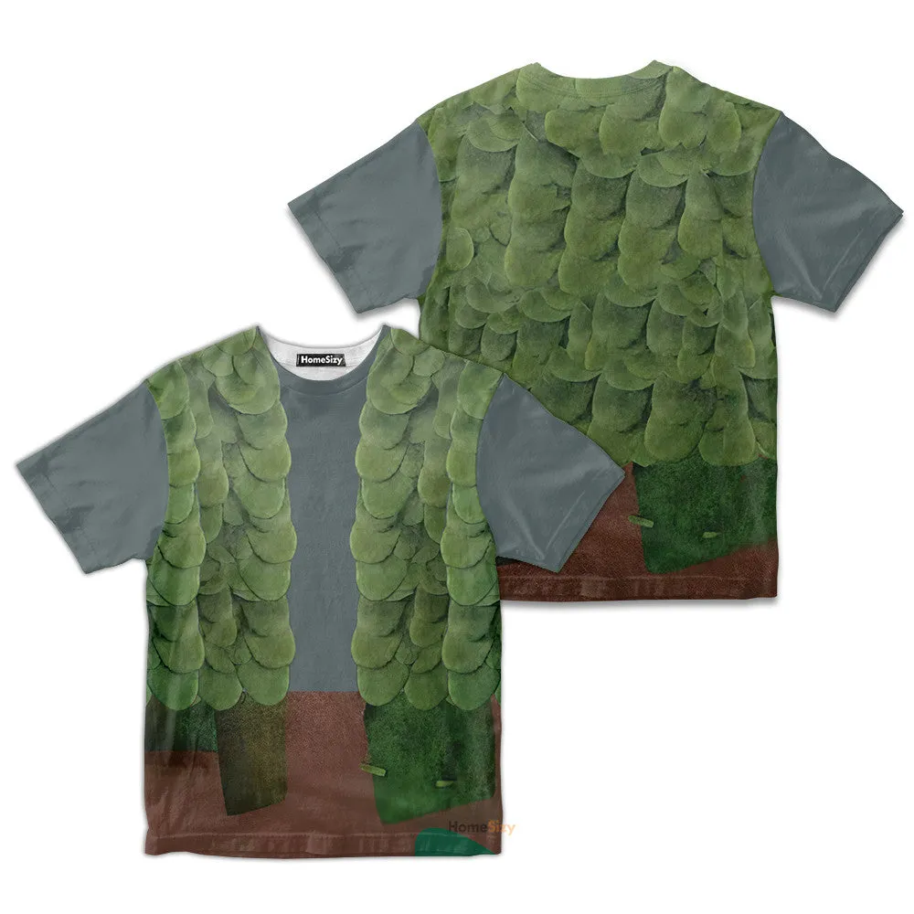Trolls Branch Cosplay Costume Kid Tshirt