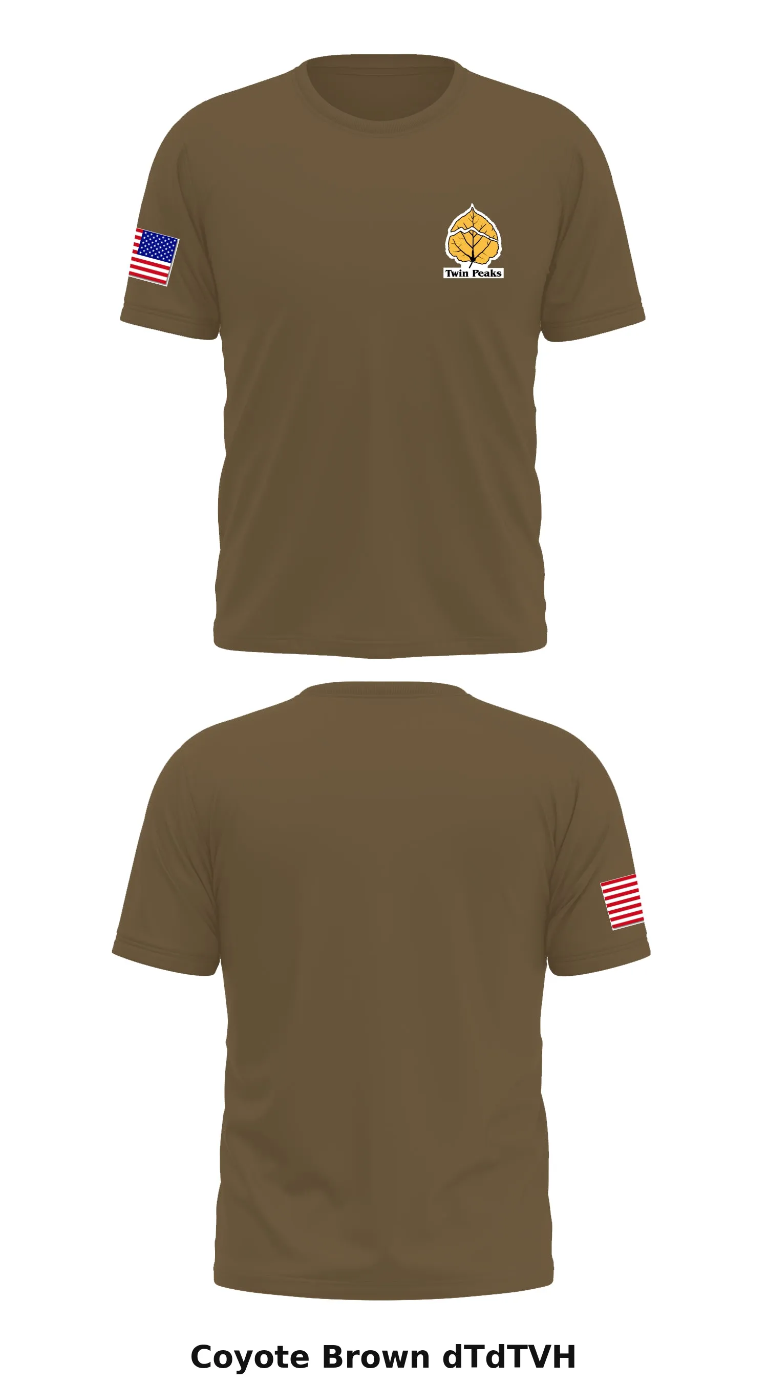 Twin Peaks  Store 1 Core Men's SS Performance Tee - dTdTVH