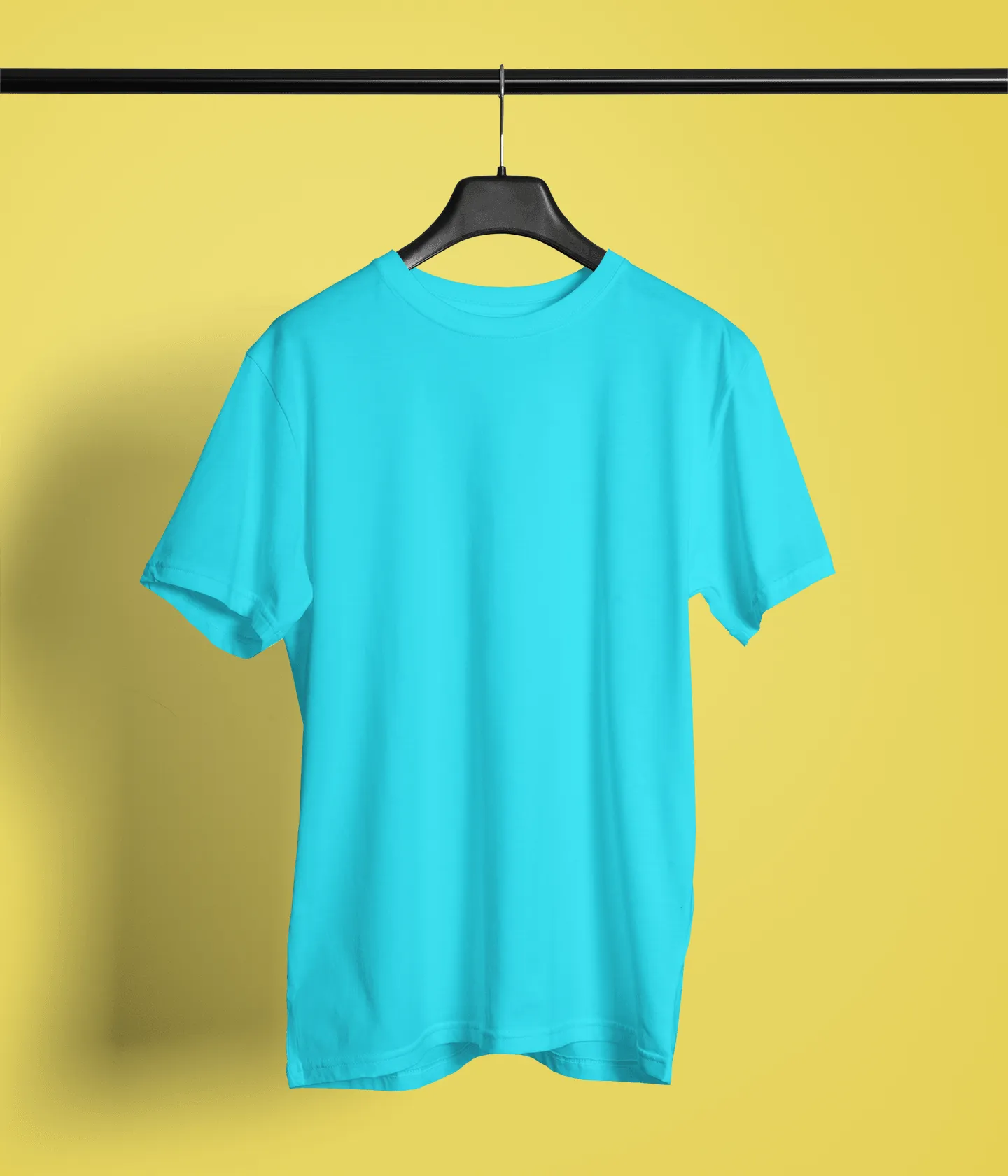 Unisex Cotton Regular Size Crew Neck T-shirts - Unit 2