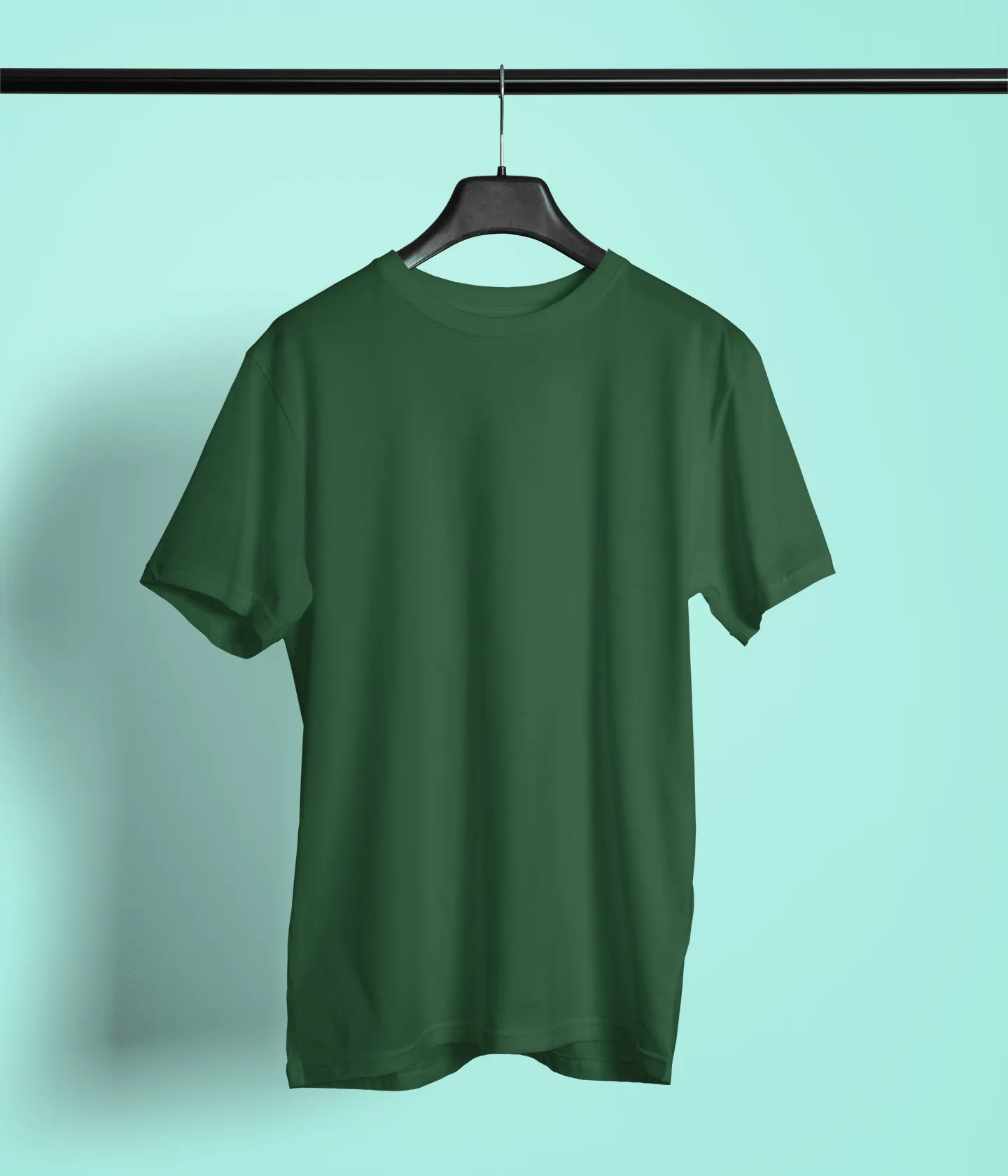 Unisex Cotton Regular Size Crew Neck T-shirts - Unit 2